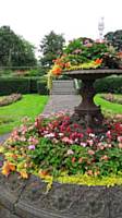 The Fountain and Floral display for Britain in Bloom 2017